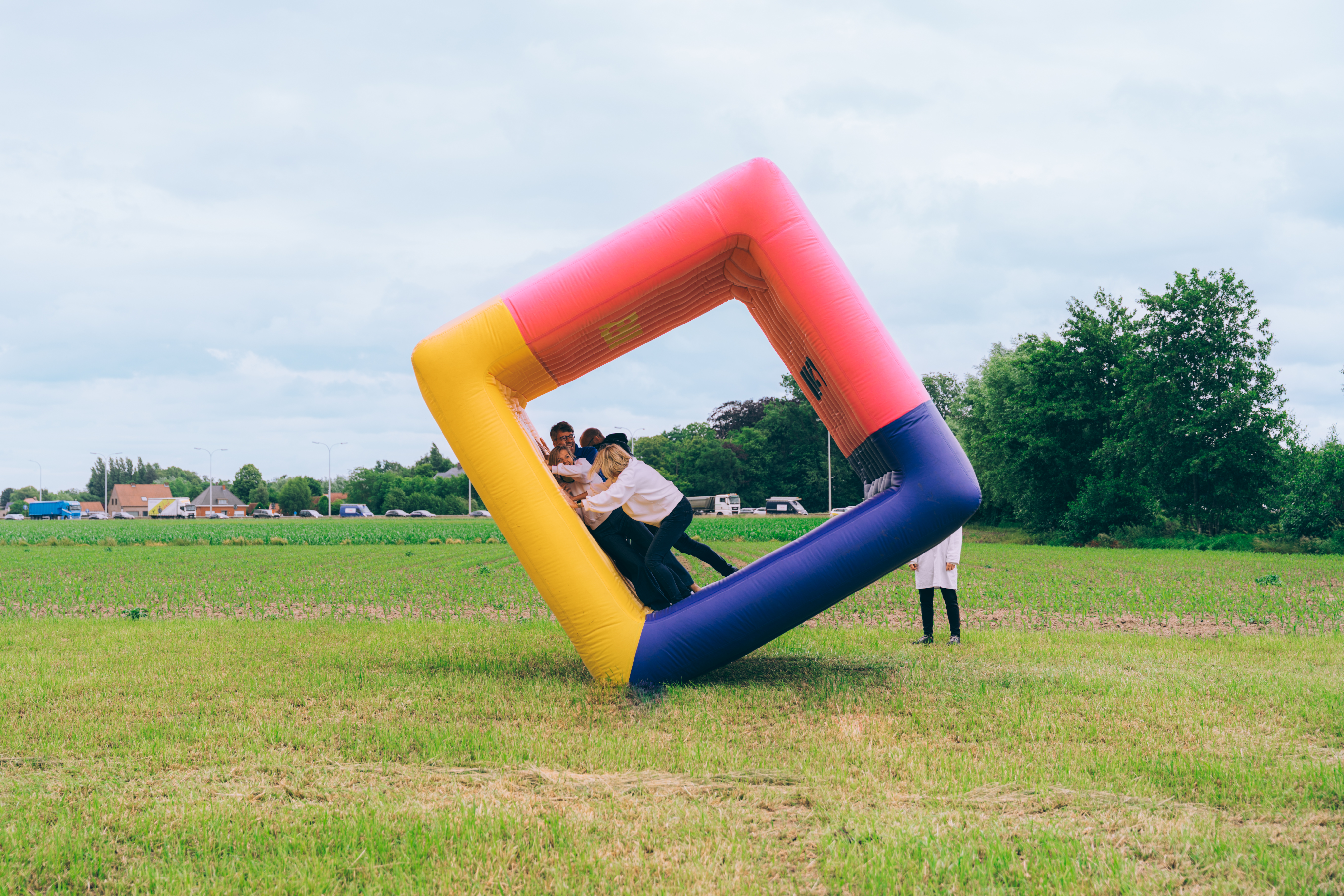 Teambuilding! Work hard, play hard ... We have several events per year to connect with each other.