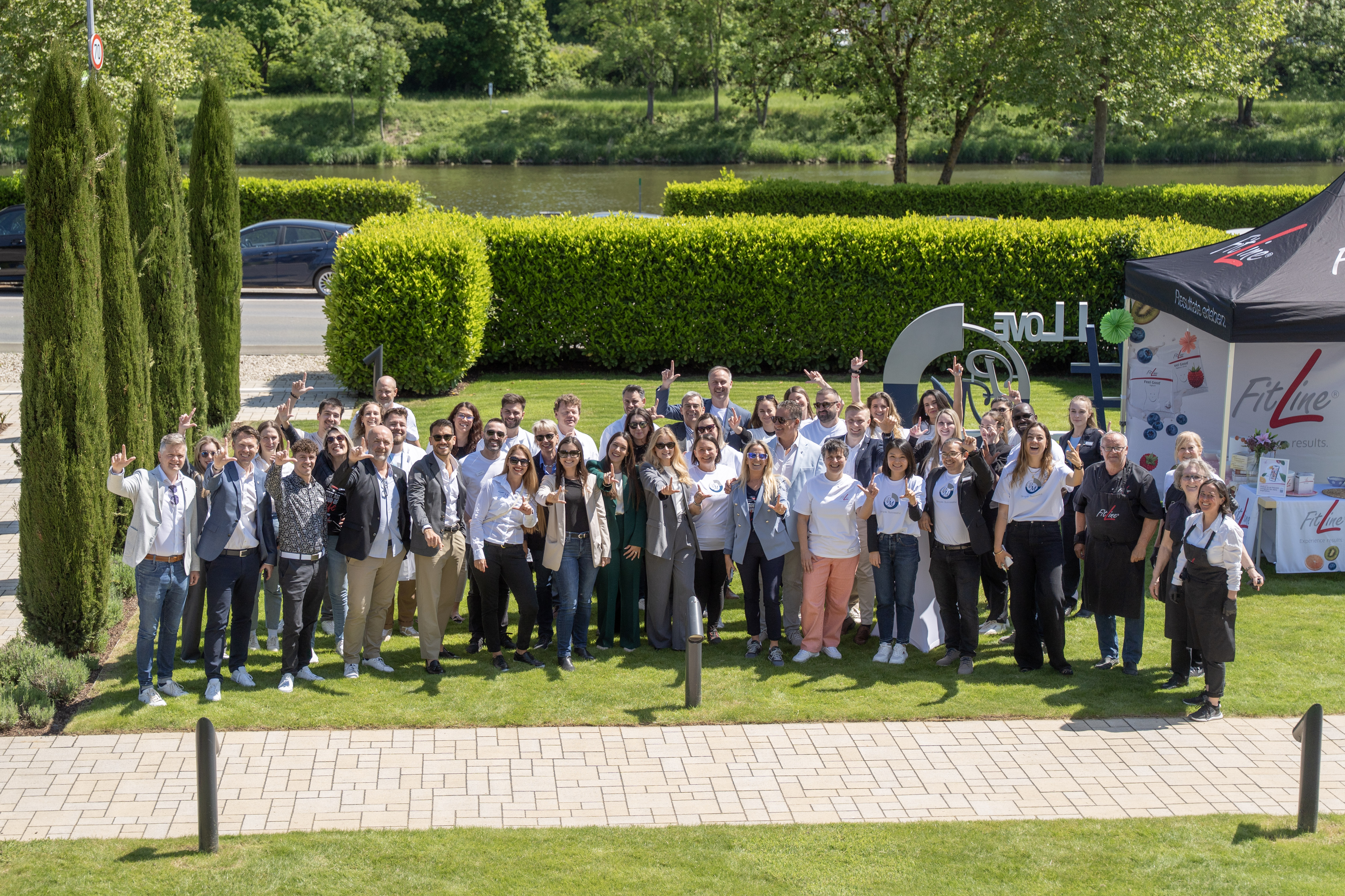 PM-International's Corporate Team at Open House Day