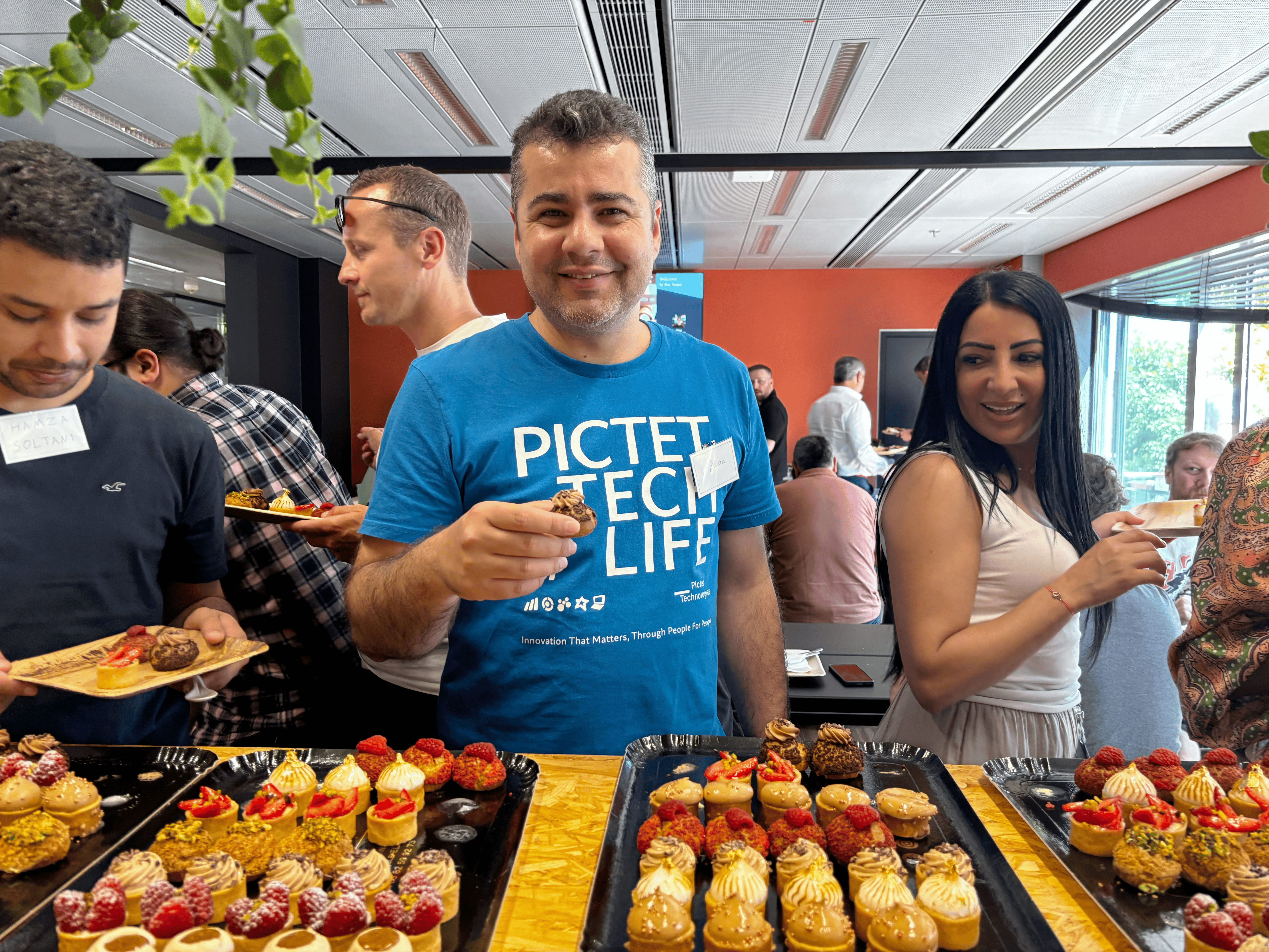 Neighbors day (yes, we love food :)