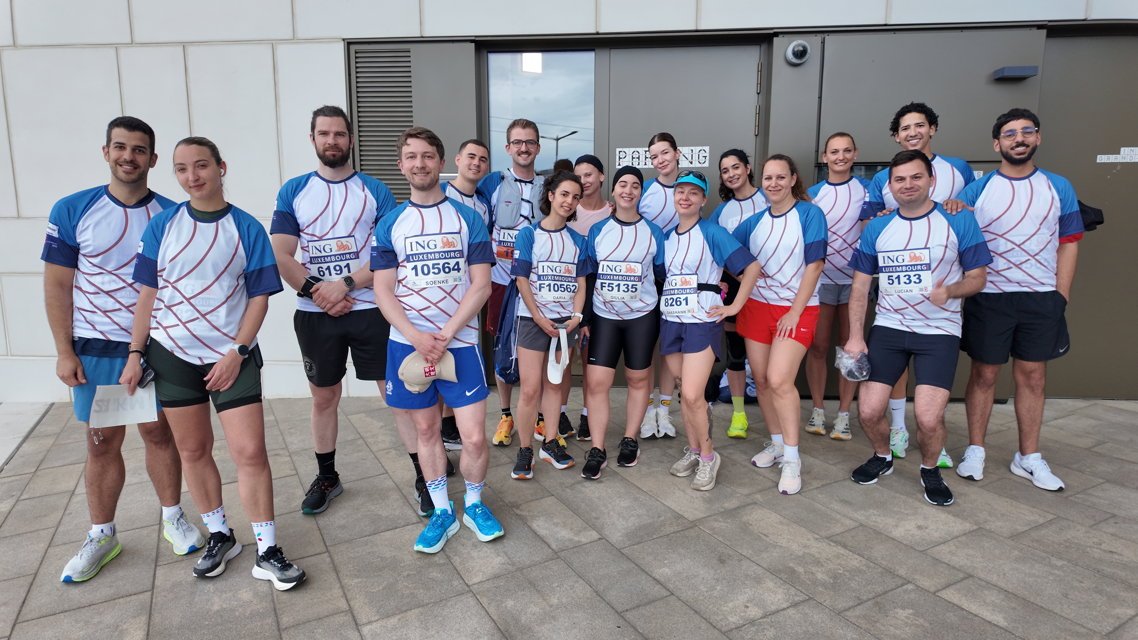 Revantage Team at 2025 ING Marathon