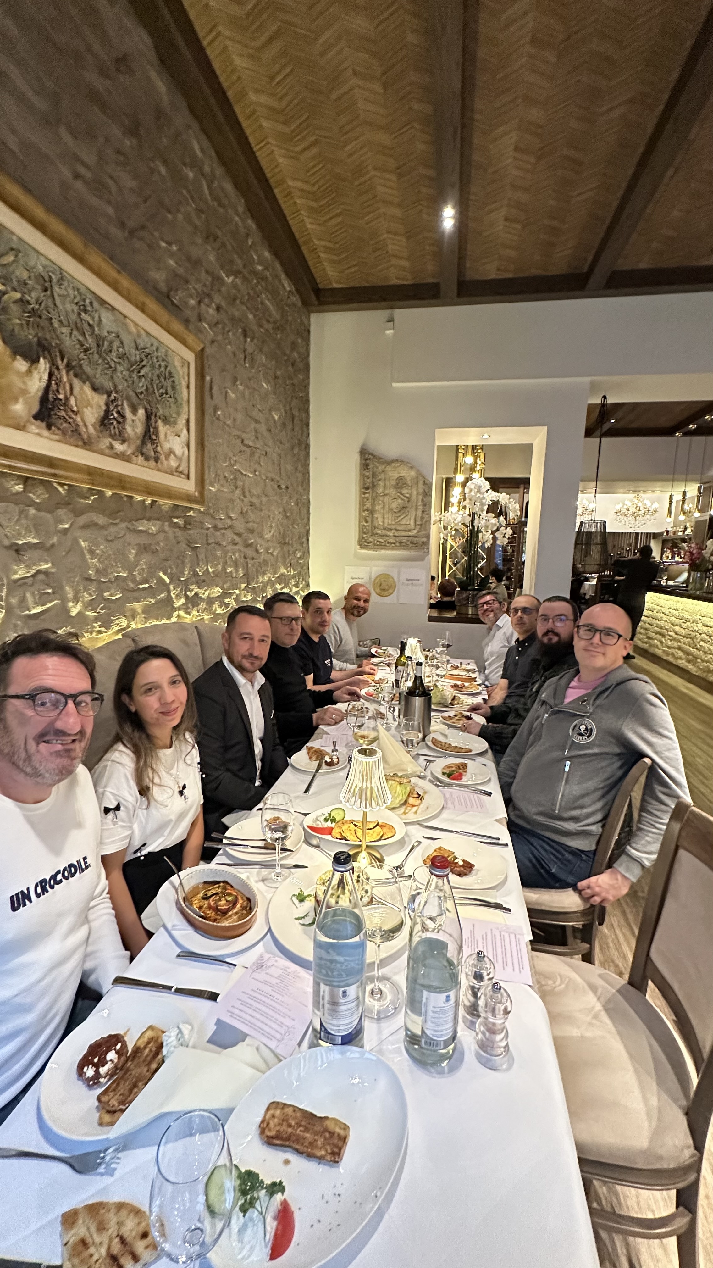 The best conversations happen around a shared table