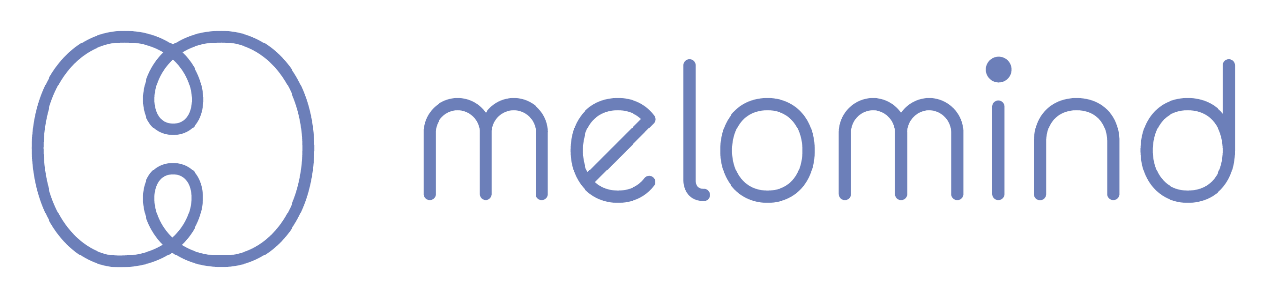 MELOMIND ISOTYPE HORIZONTAL BLEU HD